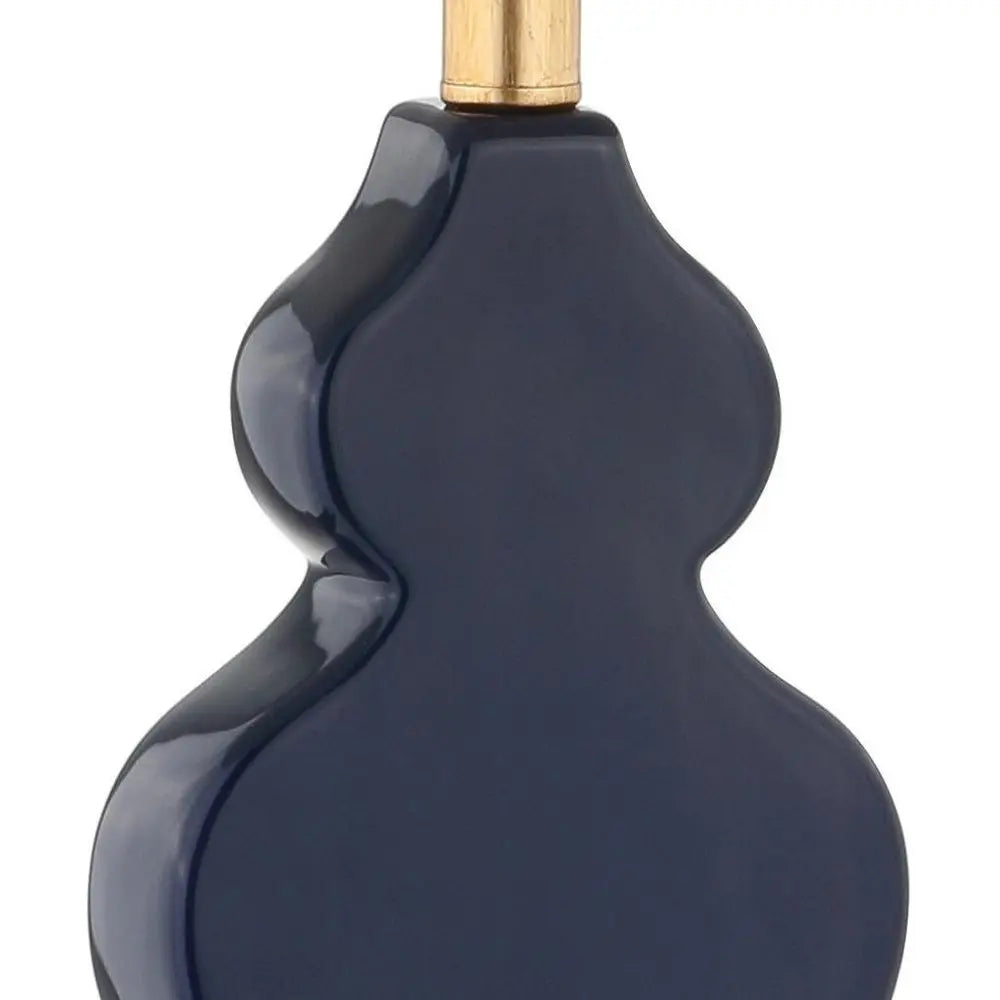 29" Gold Novelty Table Lamp LED With Drum Shade HomeRoots