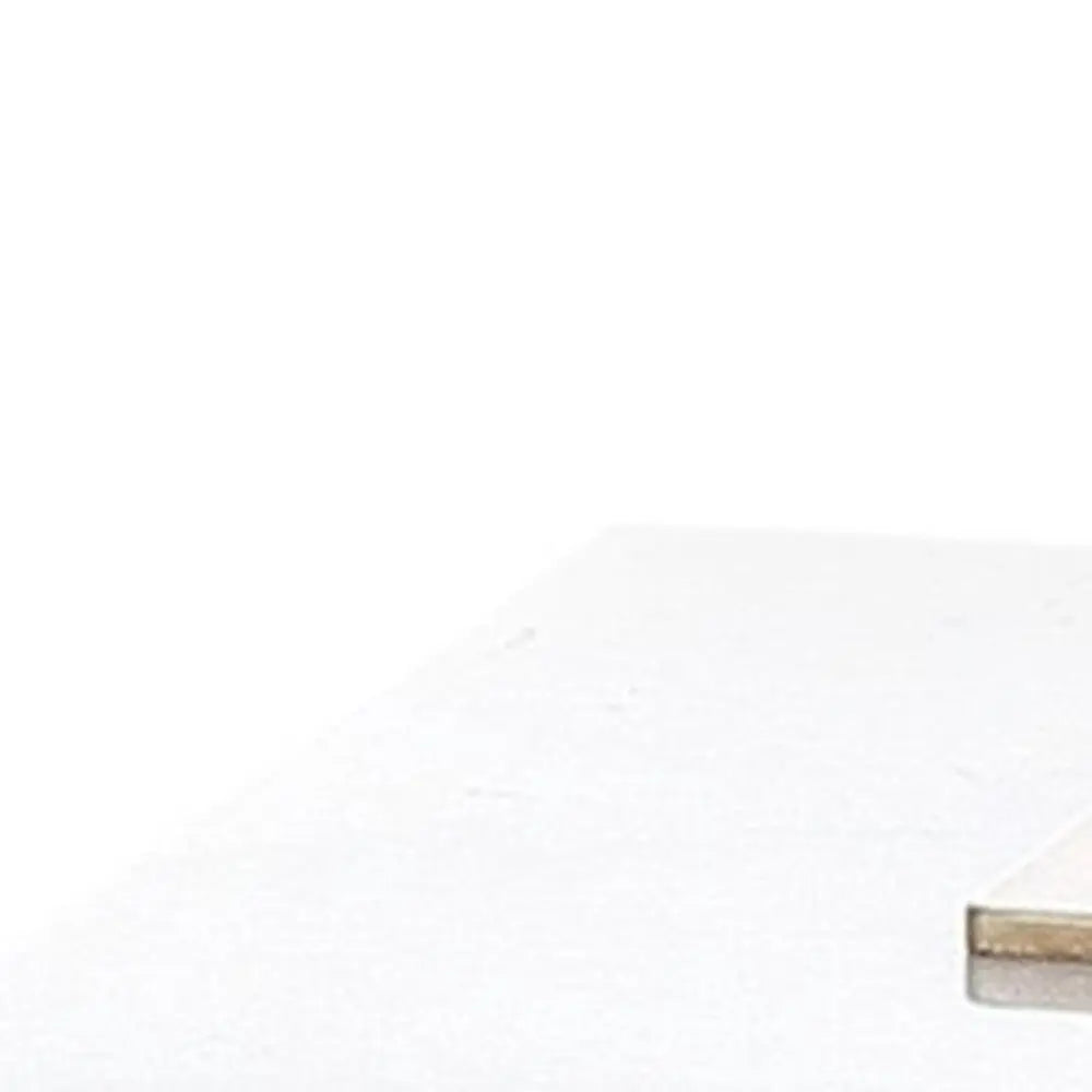 31" White Novelty Table Lamp LED With Drum Shade HomeRoots