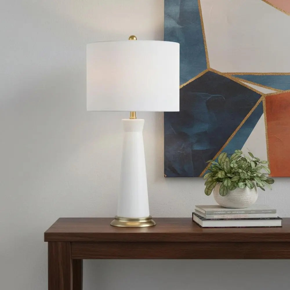 29" Gold Novelty Table Lamp LED With Globe Shade HomeRoots