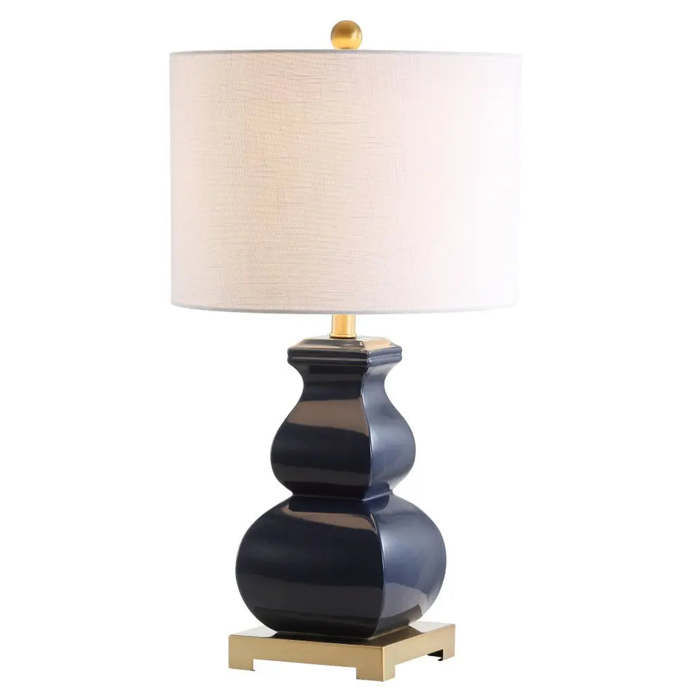 26" Gold Novelty Table Lamp LED With Globe Shade HomeRoots