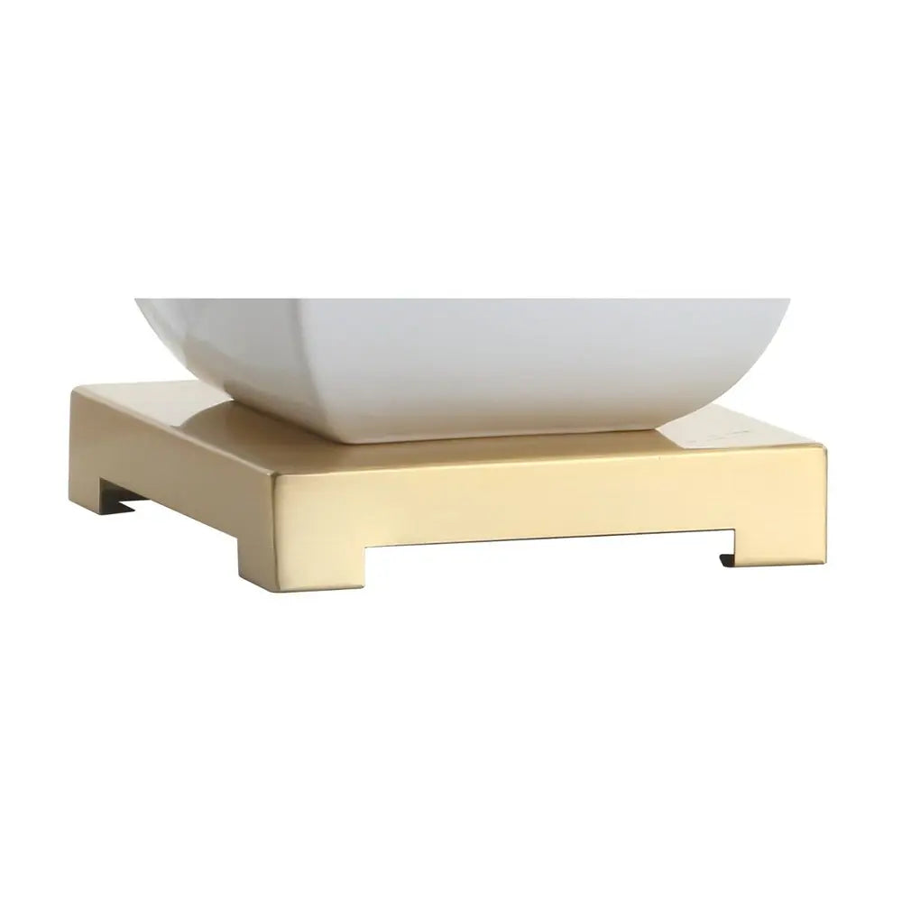 26" Gold Novelty Table Lamp LED With Globe Shade HomeRoots