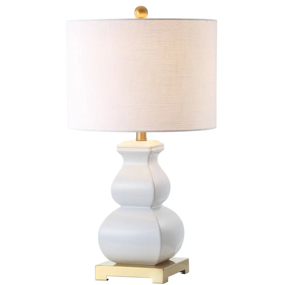 26" Gold Novelty Table Lamp LED With Globe Shade HomeRoots