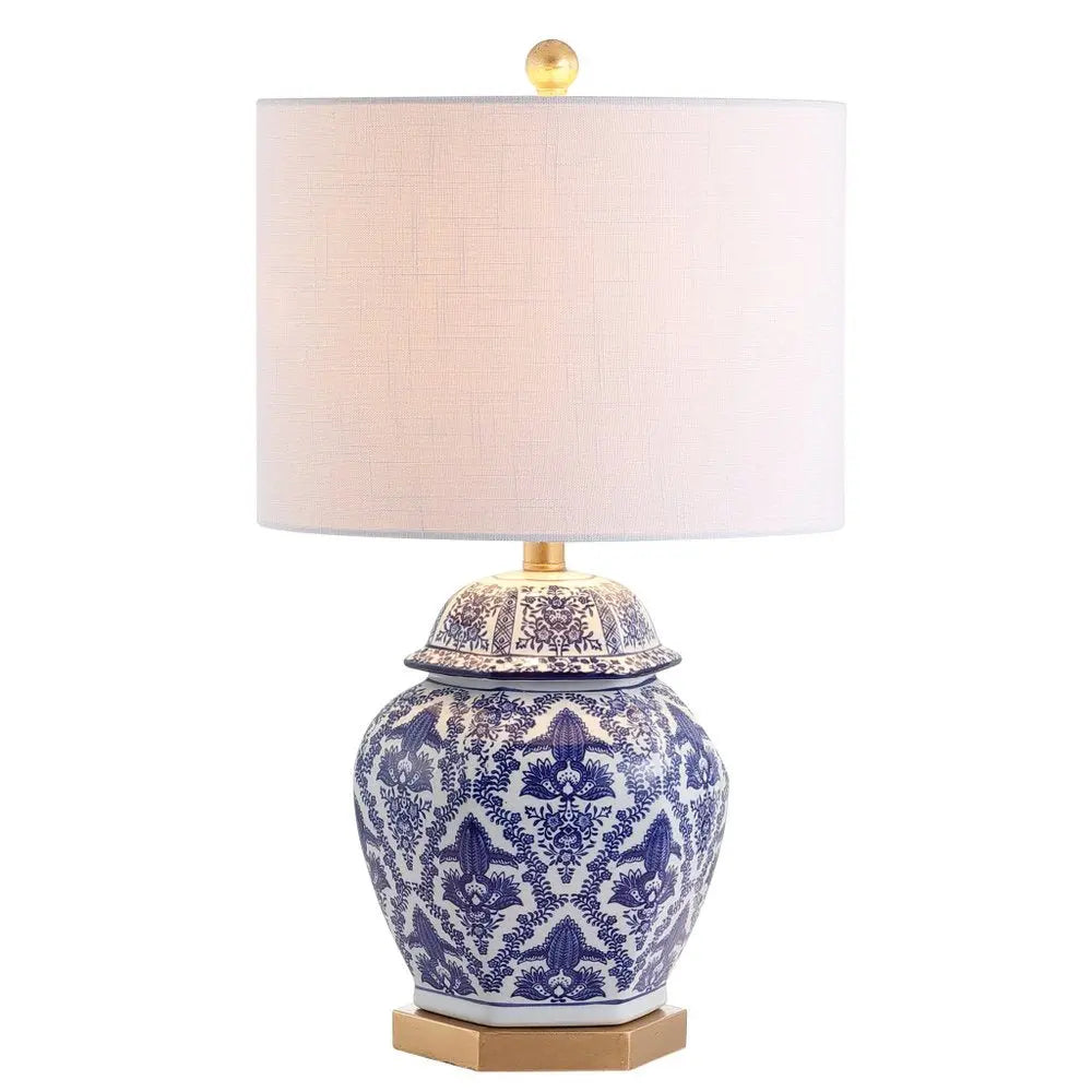 25" Gold Novelty Table Lamp LED With Globe Shade HomeRoots