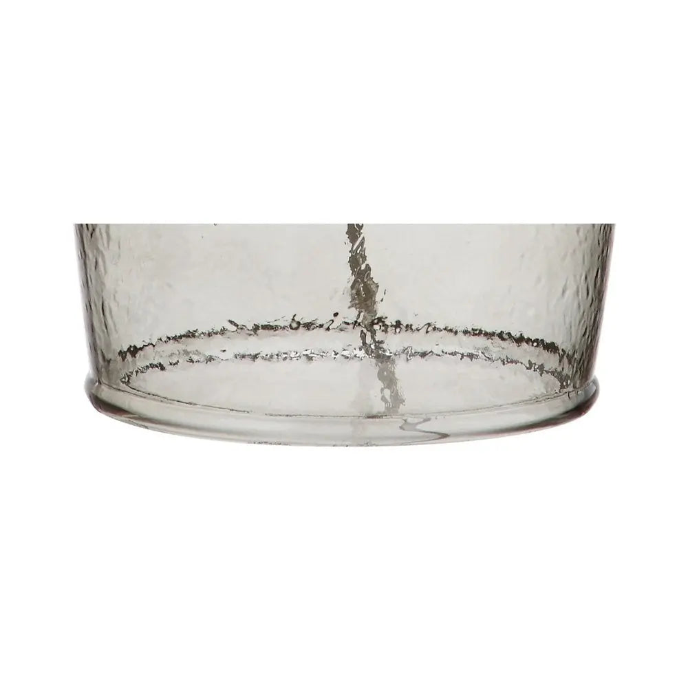 26" Clear Novelty Table Lamp LED With Drum Shade HomeRoots