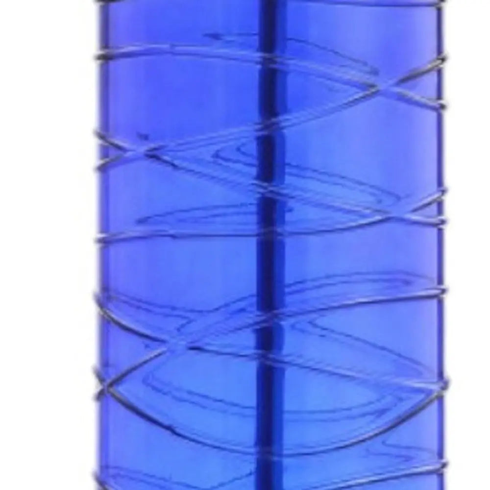 Set of Two 28" Clear Novelty Table Lamps LED With Globe Shades HomeRoots