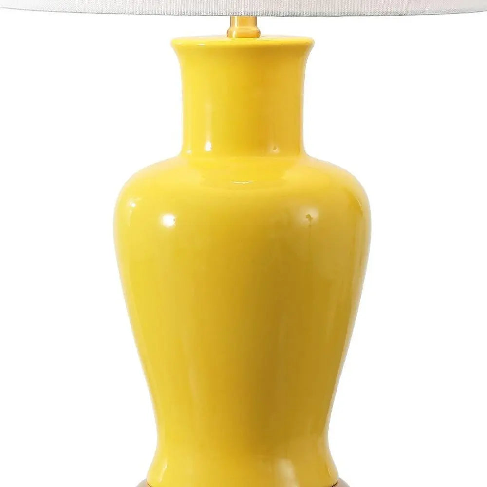 29" Gold Urn Table Lamp LED With Drum Shade HomeRoots