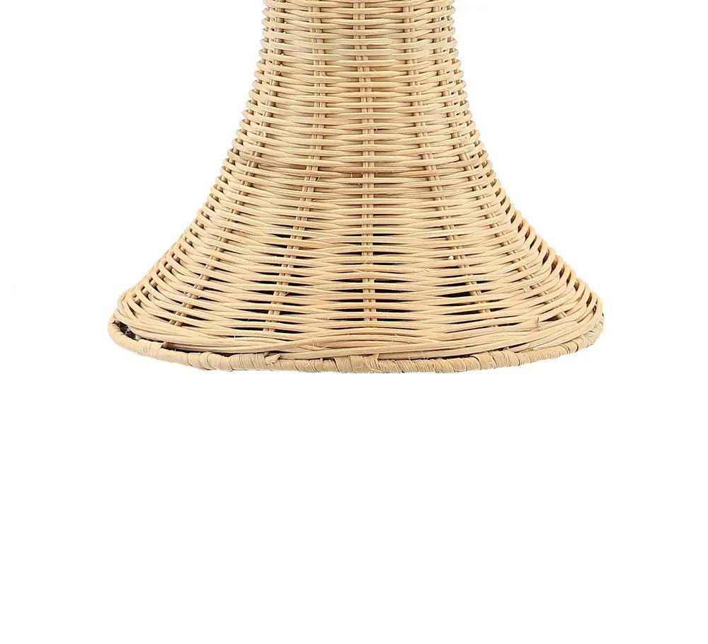 22" Light Brown Table Lamp LED With Globe Shade HomeRoots