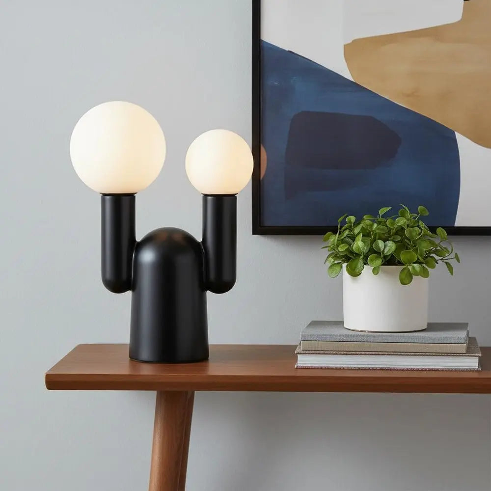 19" Clear Novelty Table Lamp LED HomeRoots