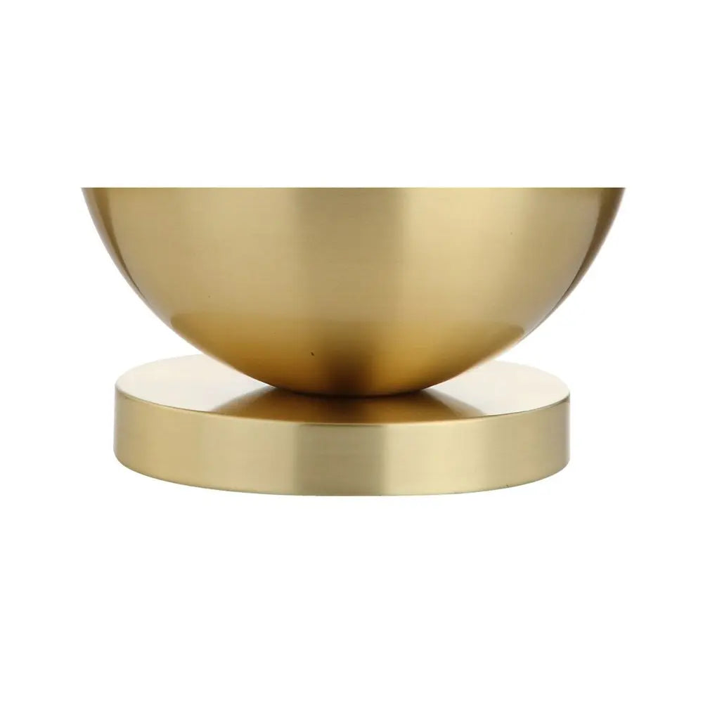 24" Gold Novelty Table Lamp LED With Drum Shade HomeRoots