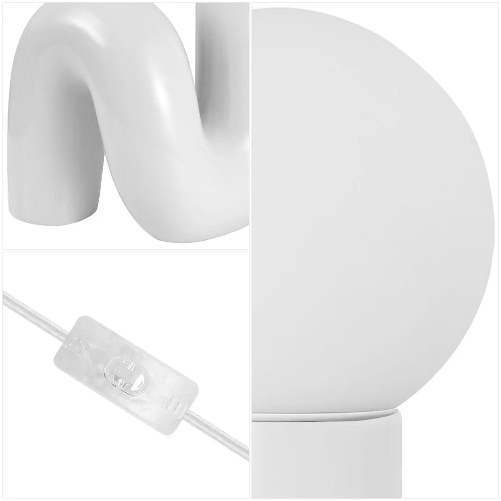 18" Clear Novelty Table Lamp LED HomeRoots