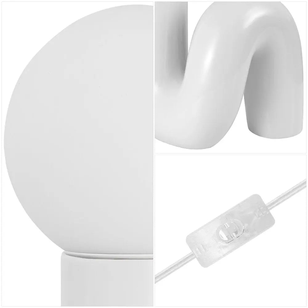 18" Clear Novelty Table Lamp LED HomeRoots