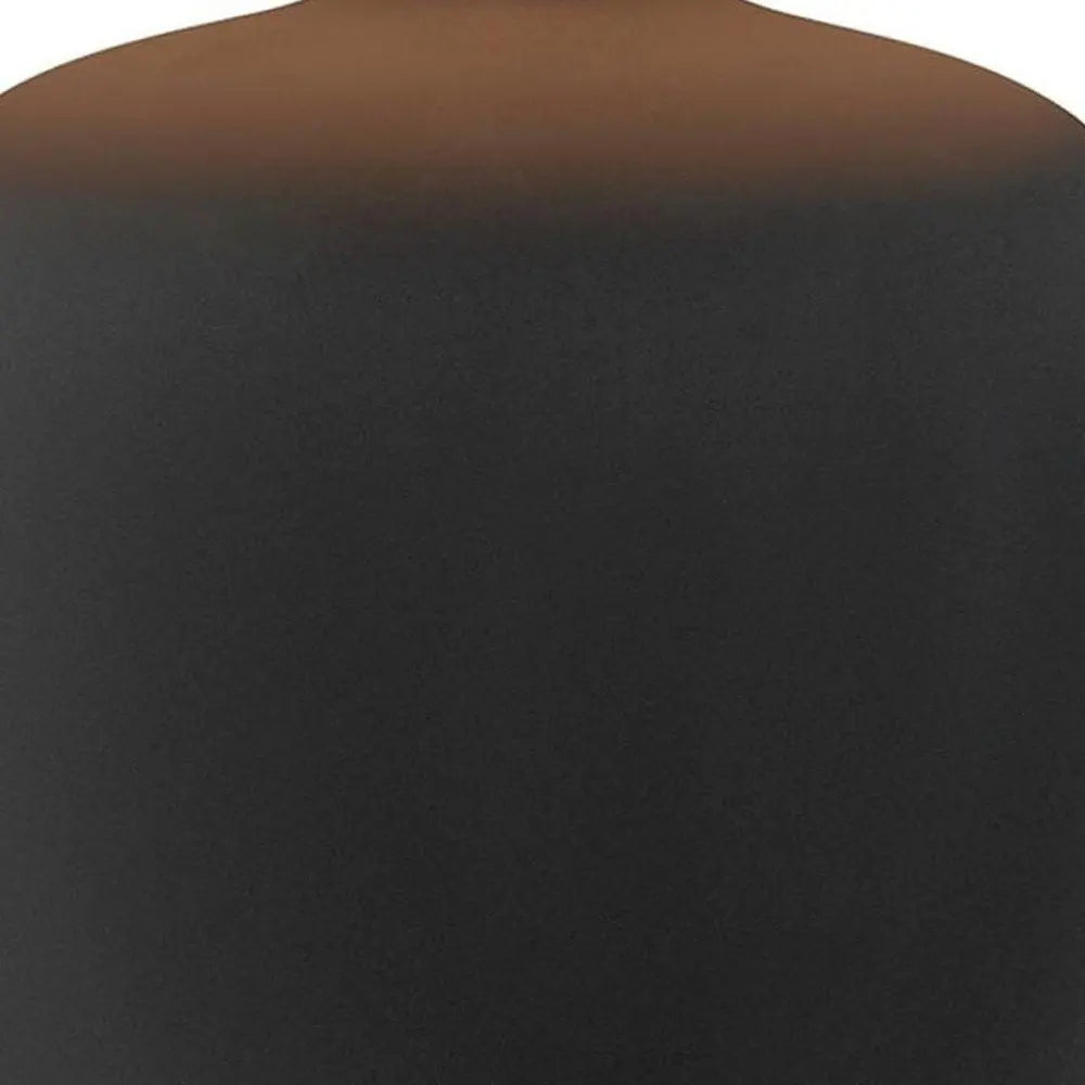 Set of Two 18" Clear Novelty Table Lamps LED With Empire Shades HomeRoots