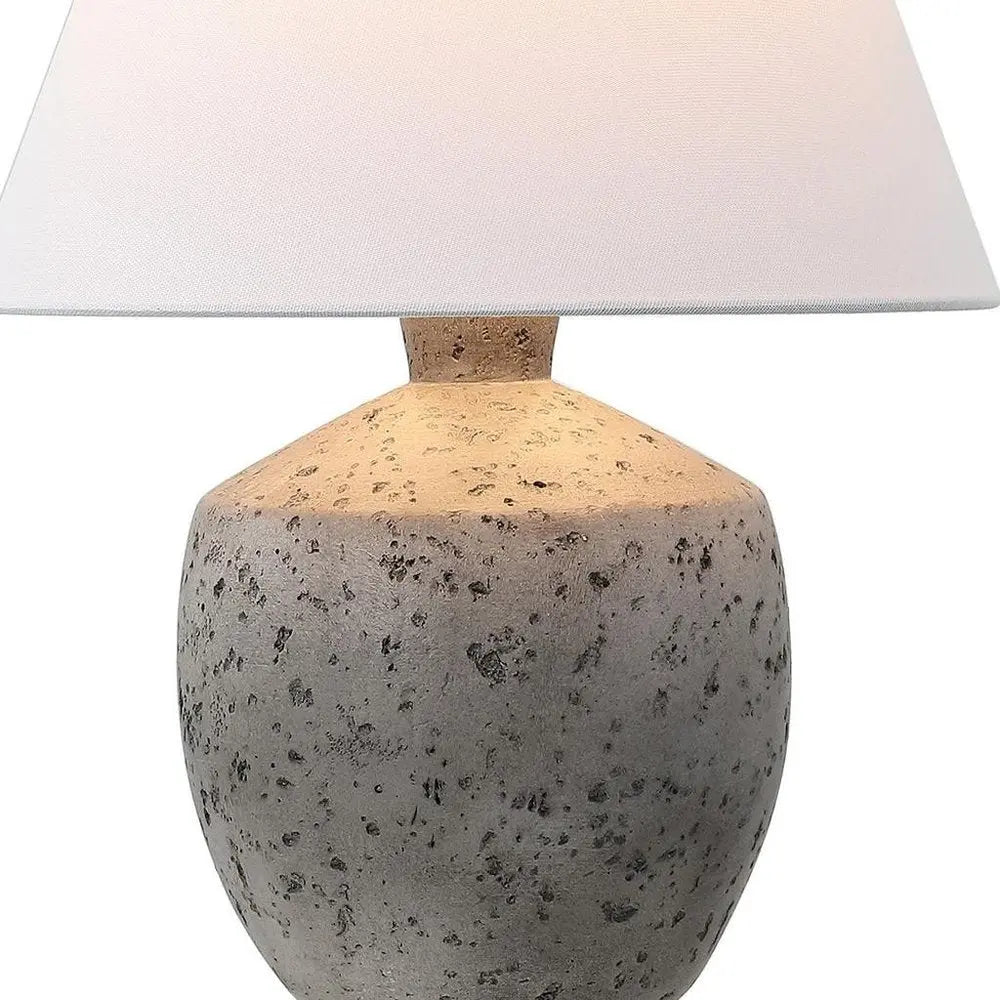 Set of Two 18" Clear Novelty Table Lamps LED With Empire Shades HomeRoots