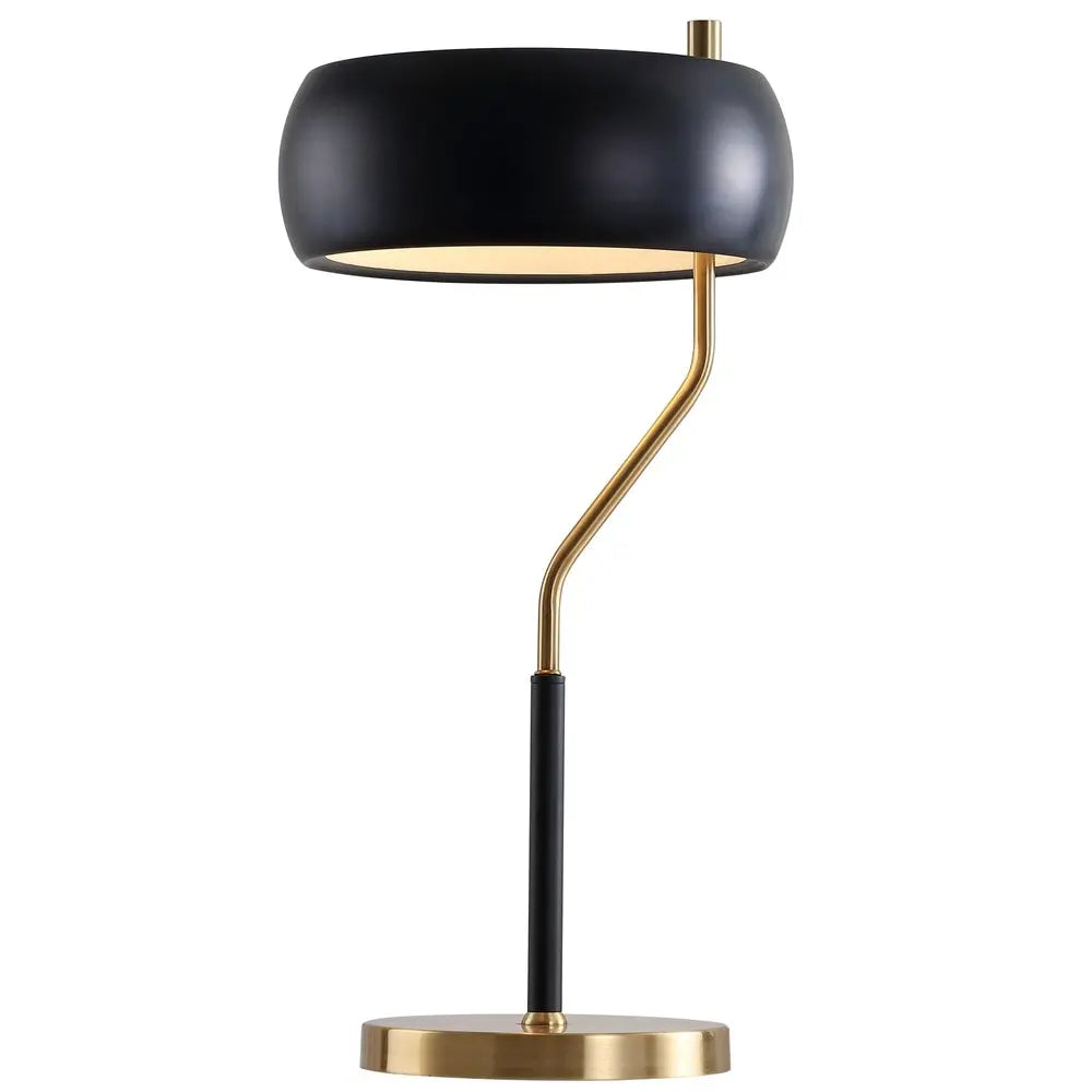 23" Gold Novelty Table Lamp LED With Globe Shade HomeRoots