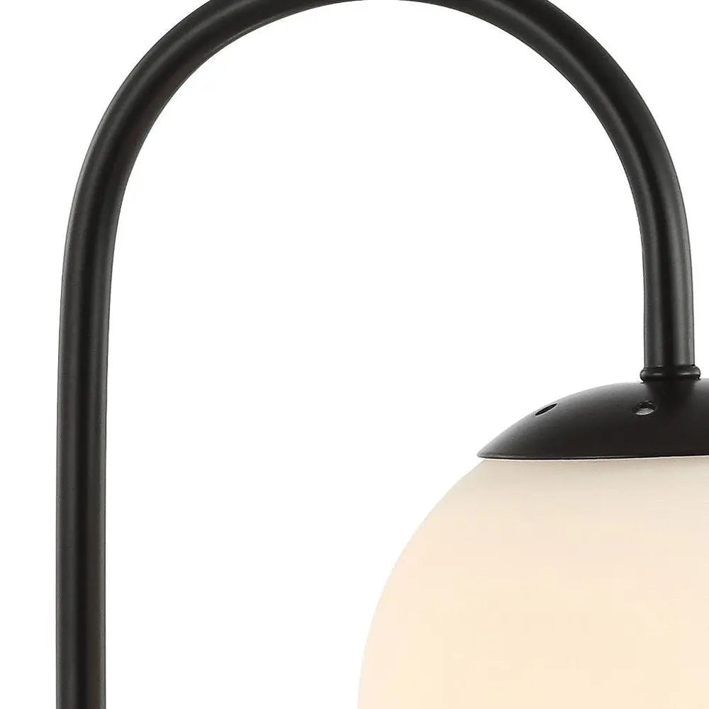 18" Black Table Lamp LED HomeRoots