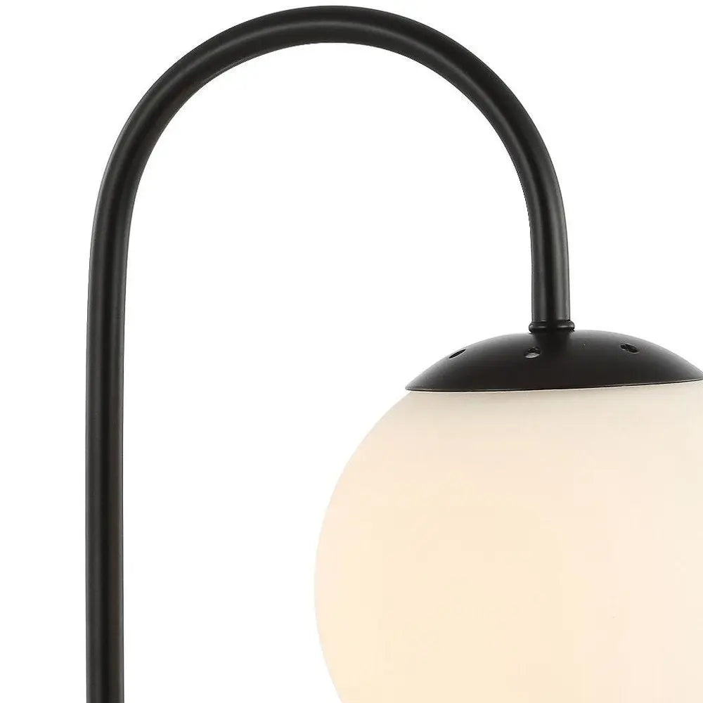 18" Black Table Lamp LED HomeRoots