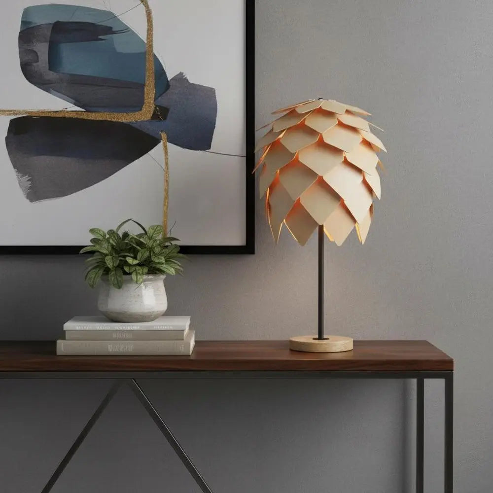 21" Black Novelty Table Lamp LED With Novelty Shade HomeRoots