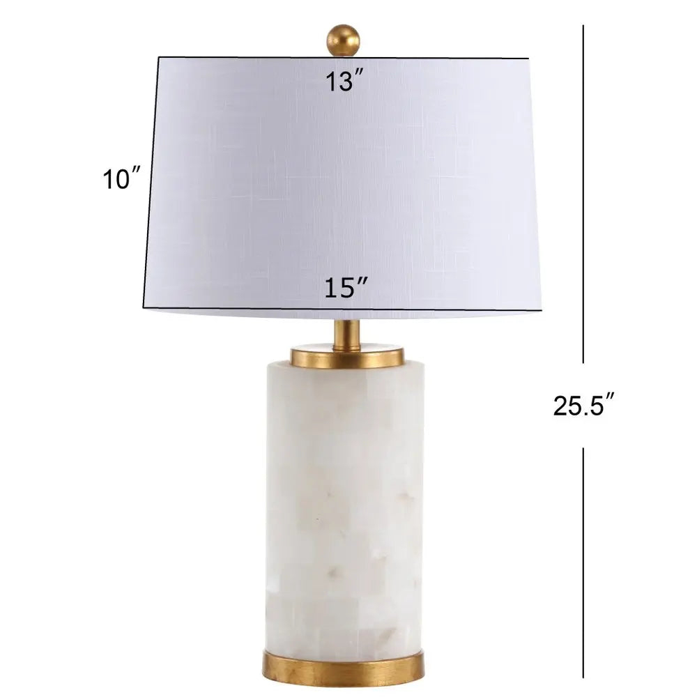 26" Gold Novelty Table Lamp LED With Globe Shade HomeRoots