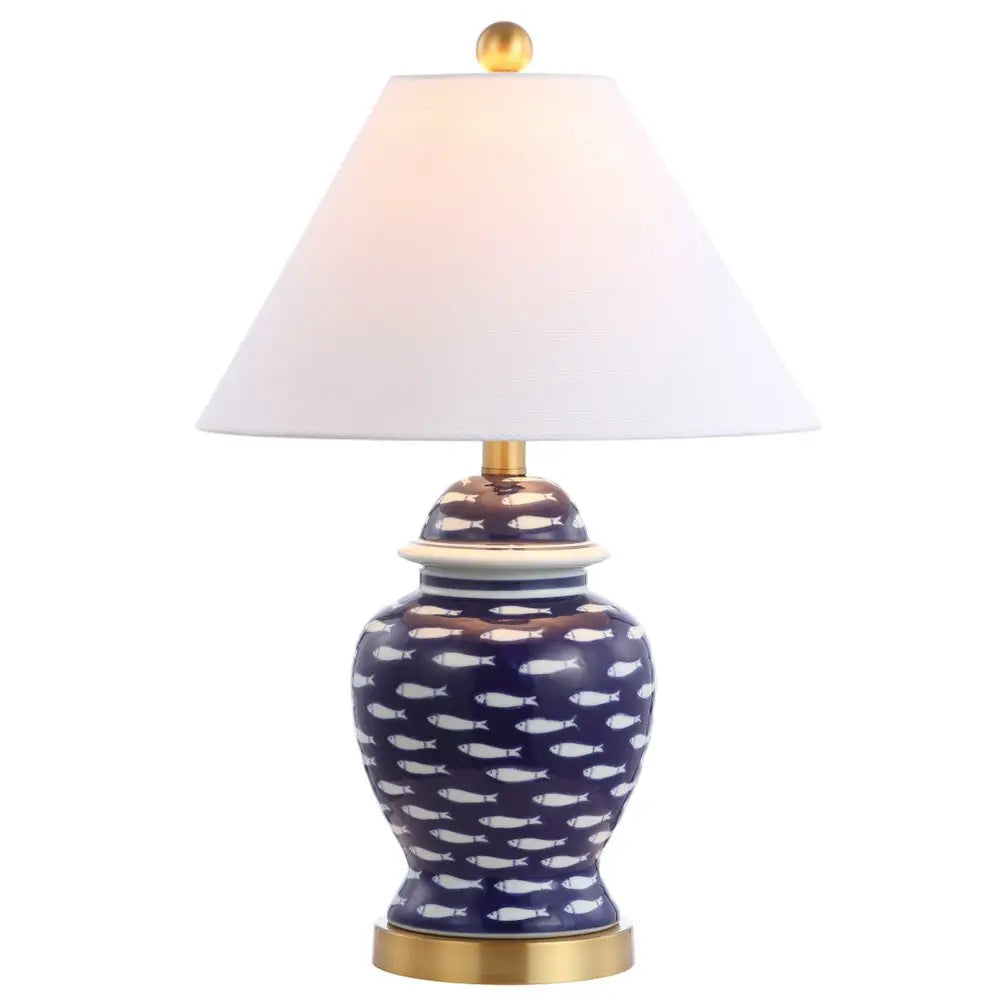 22" Gold Novelty Table Lamp LED With Globe Shade HomeRoots