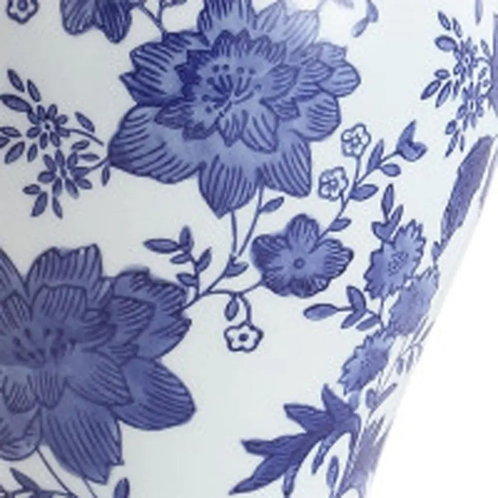 22" Clear Urn Table Lamp LED With Empire Shade HomeRoots