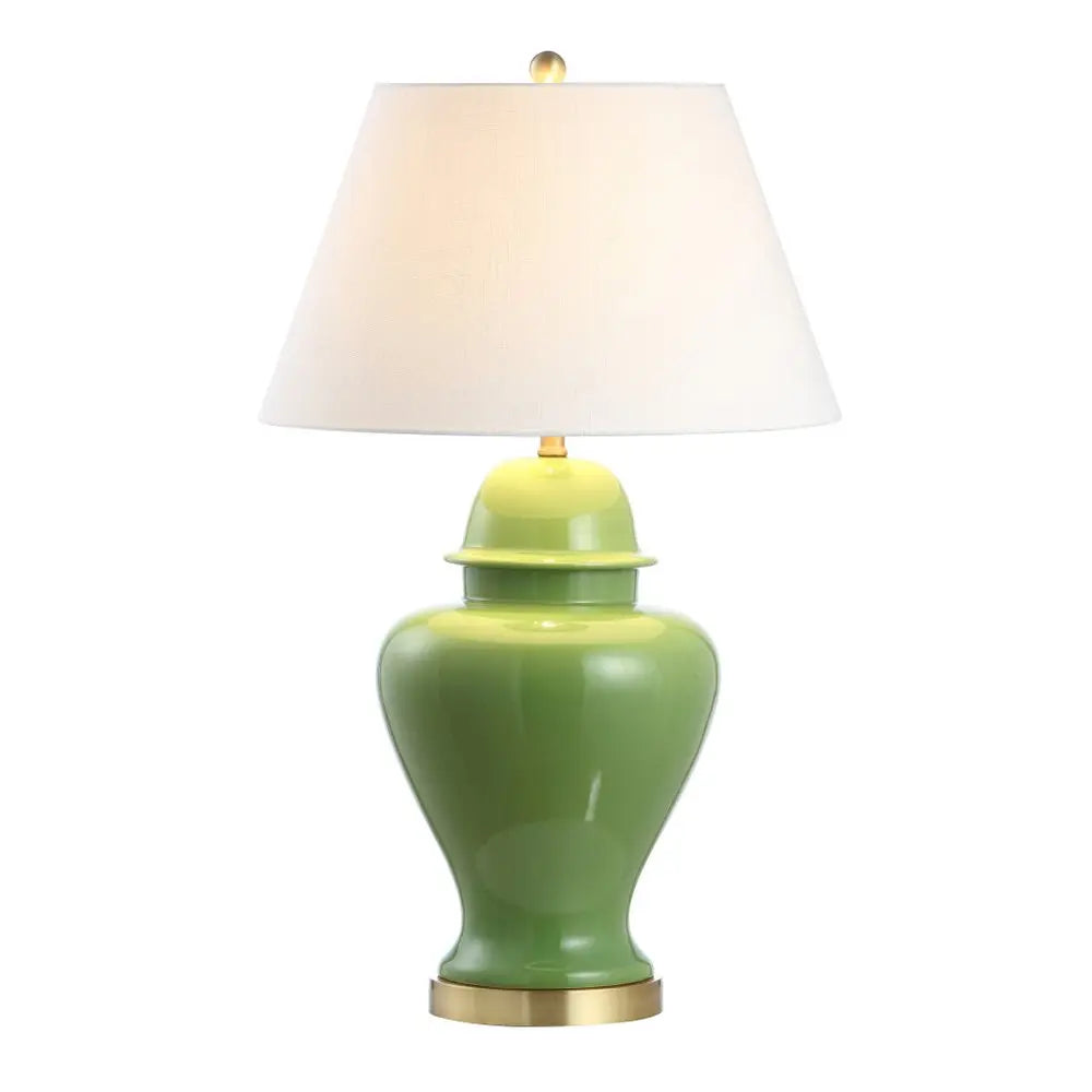 33" Gold Novelty Table Lamp LED With Empire Shade HomeRoots