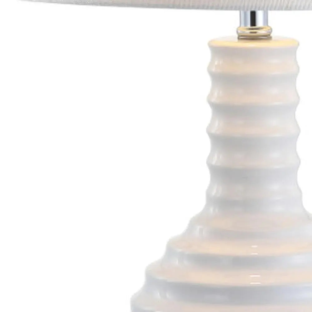 30" Clear Novelty Table Lamp LED With Globe Shade HomeRoots