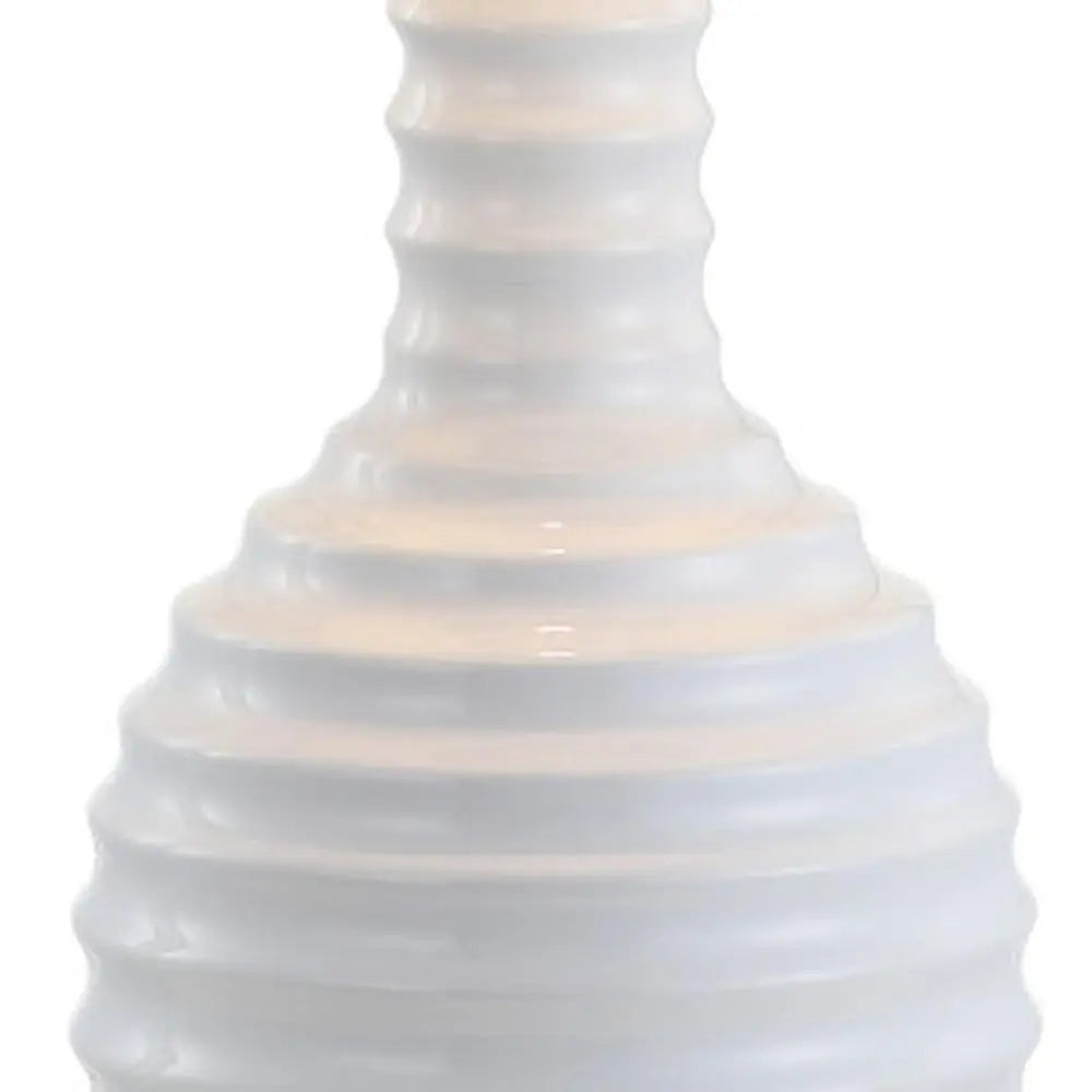 30" Clear Novelty Table Lamp LED With Globe Shade HomeRoots