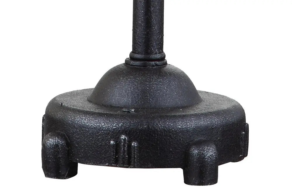 20" Black Novelty Table Lamp LED With Drum Shade HomeRoots