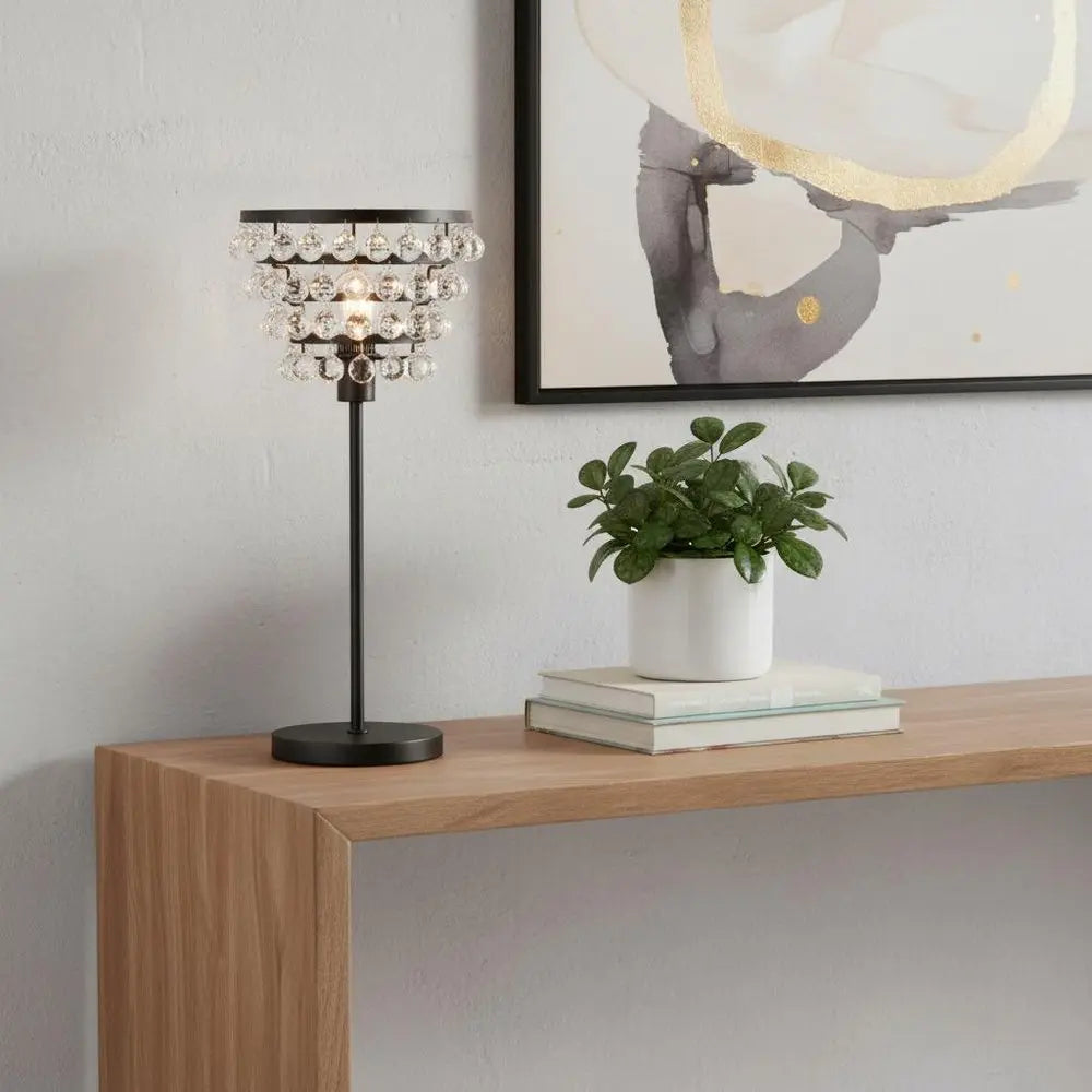 25" Bronze Novelty Table Lamp LED HomeRoots