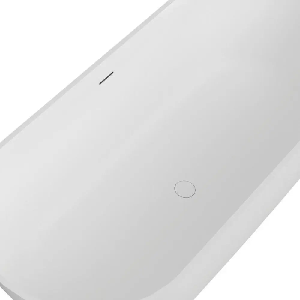 59" White Acrylic Oval Bath Tub HomeRoots