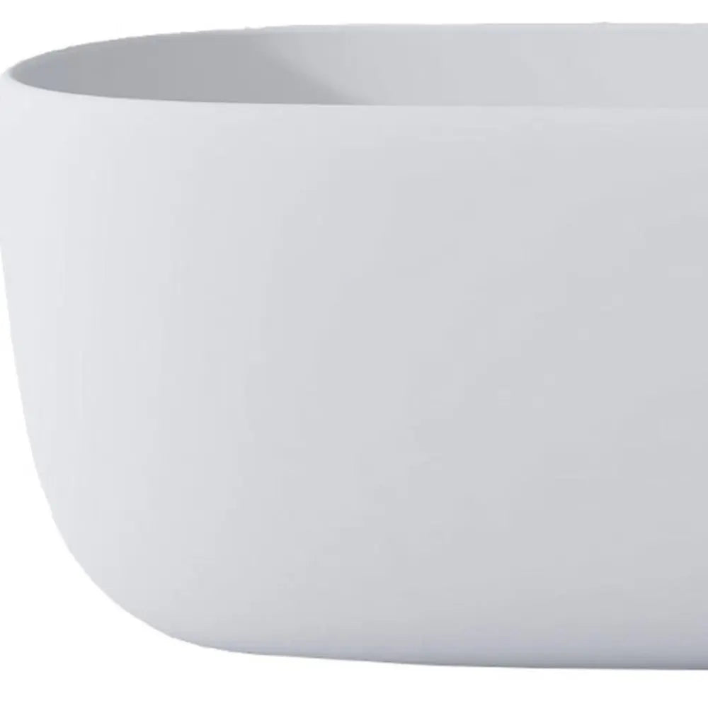 51" White Acrylic Oval Bath Tub HomeRoots