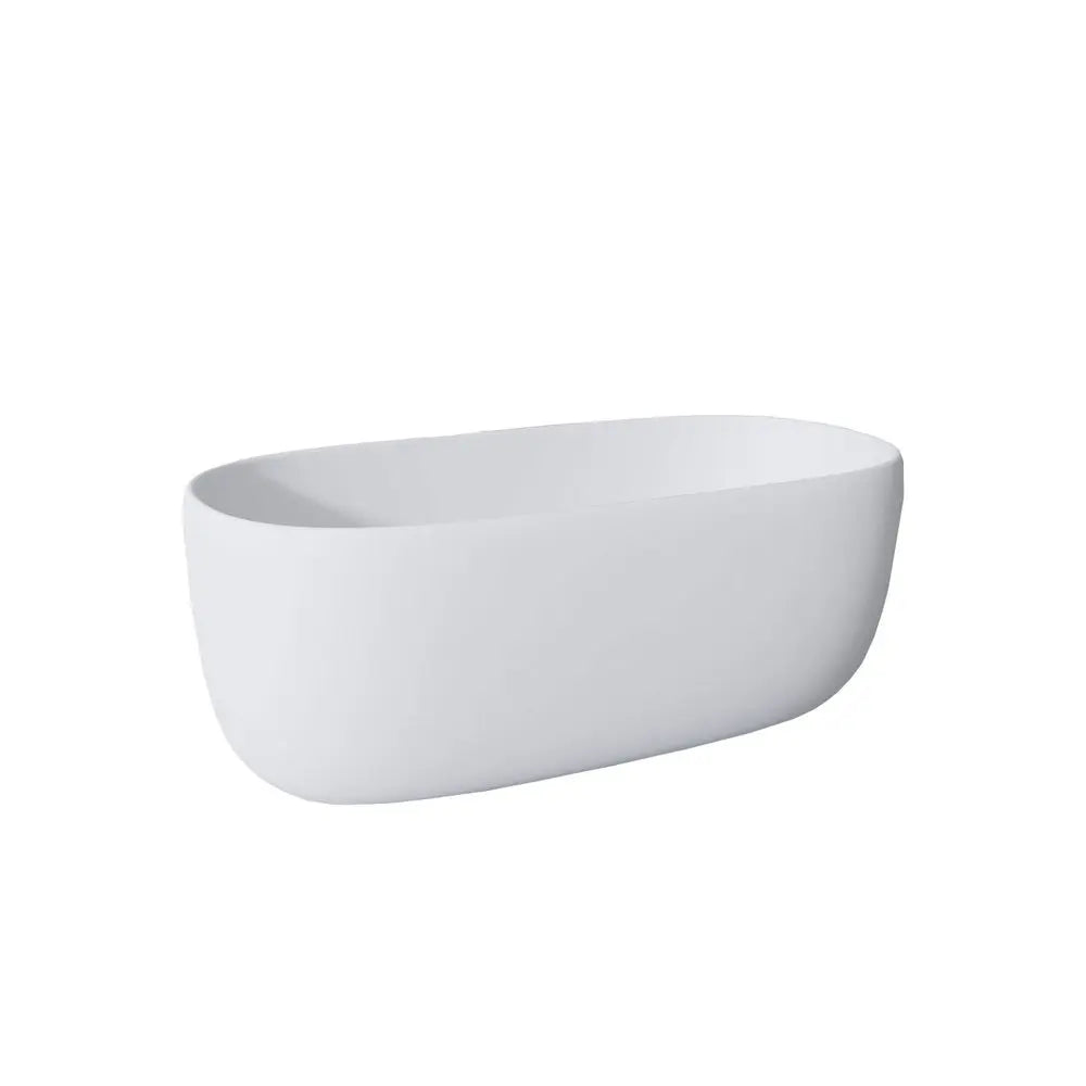 51" White Acrylic Oval Bath Tub HomeRoots