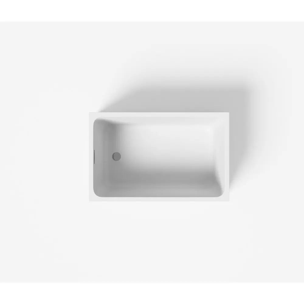 47" White Acrylic Bath Tub HomeRoots