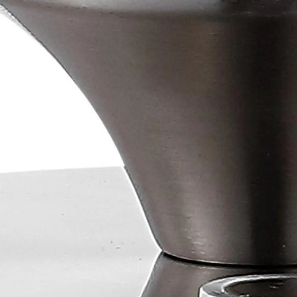 8" Nickel Novelty USB Table Lamp LED HomeRoots