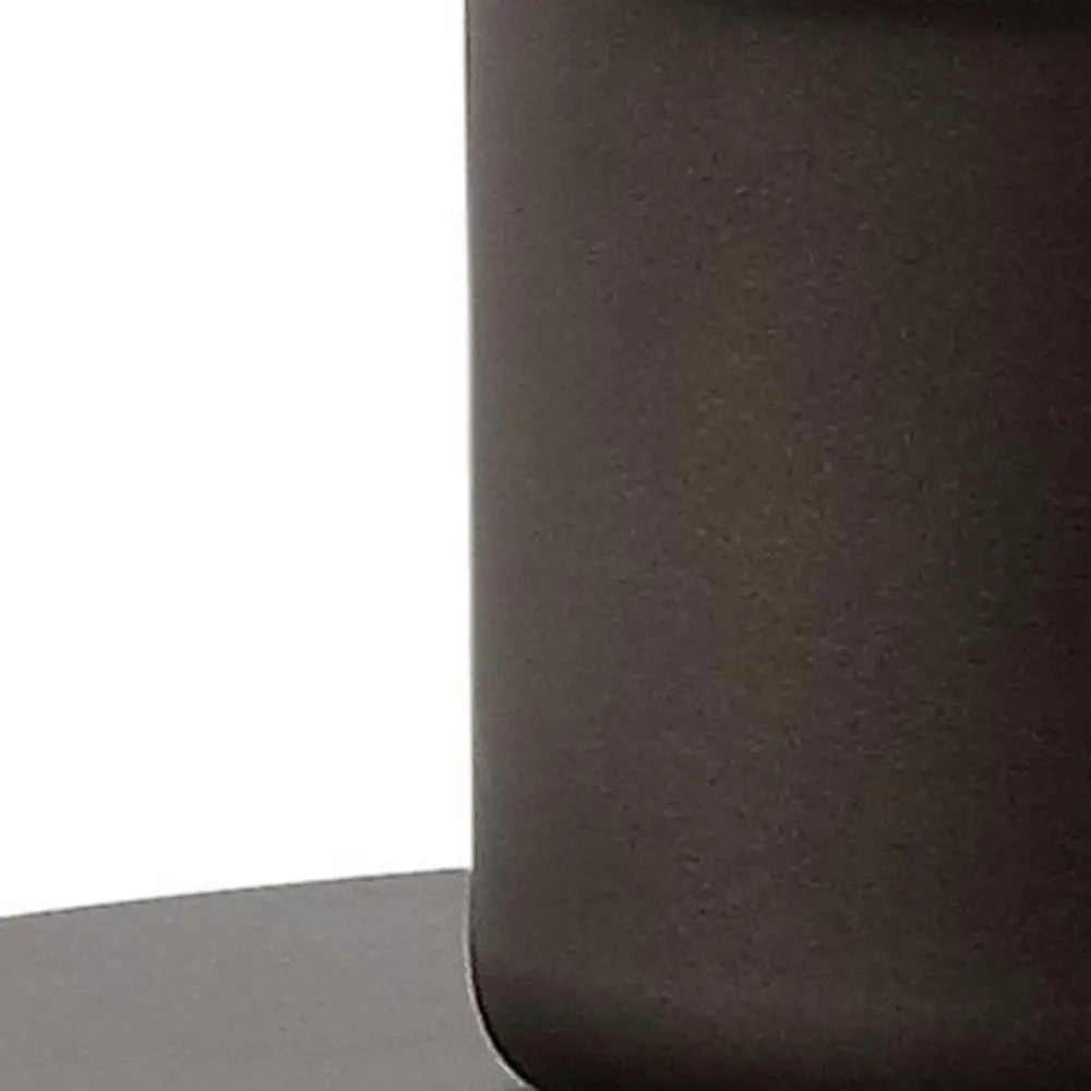 6" Antiqued Bronze Novelty USB Table Lamp LED With Dome Shade HomeRoots