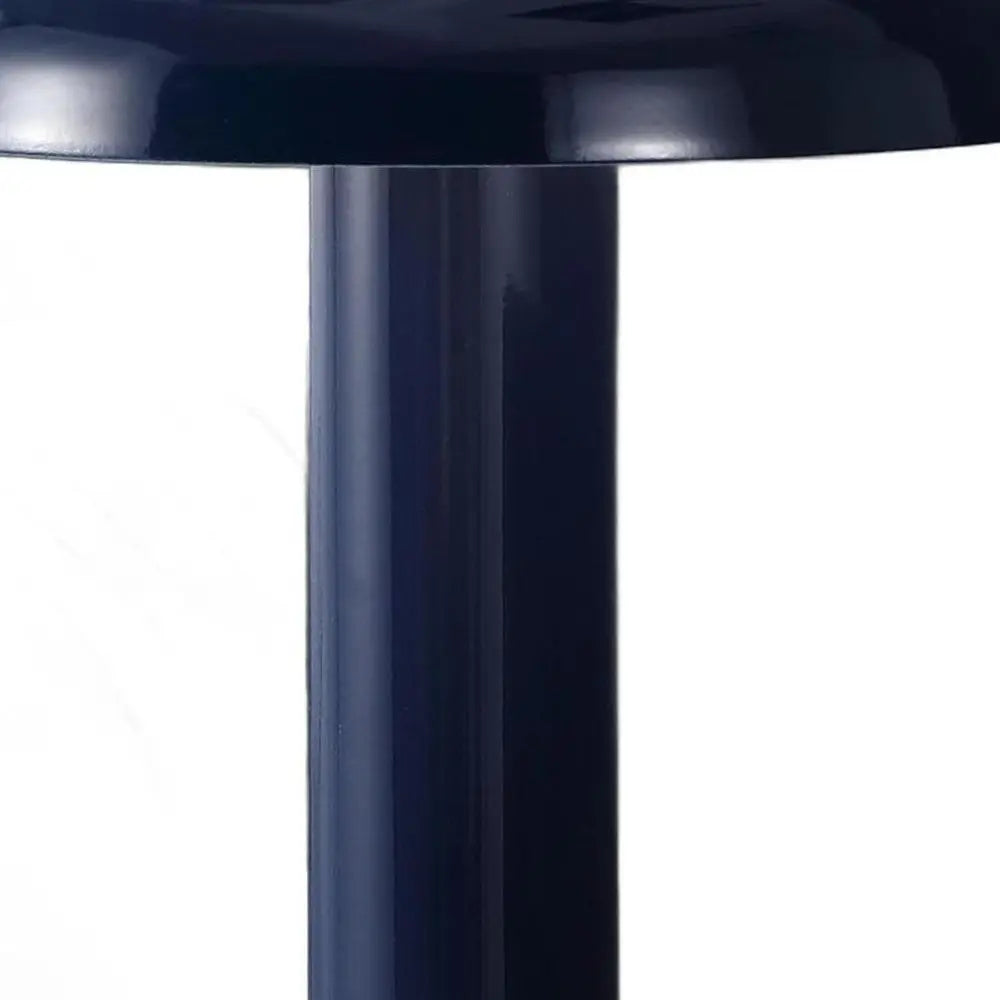 11" Blue Novelty USB Table Lamp LED With Globe Shade HomeRoots