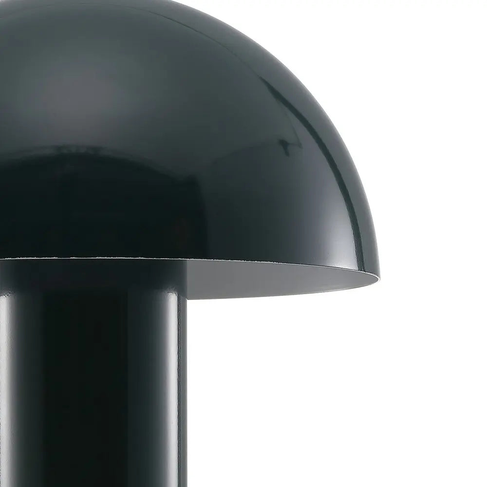 11" Forest Green Novelty USB Table Lamp LED With Globe Shade HomeRoots