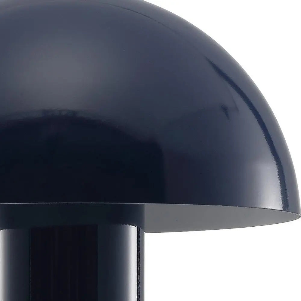 11" Blue Novelty USB Table Lamp LED With Globe Shade HomeRoots