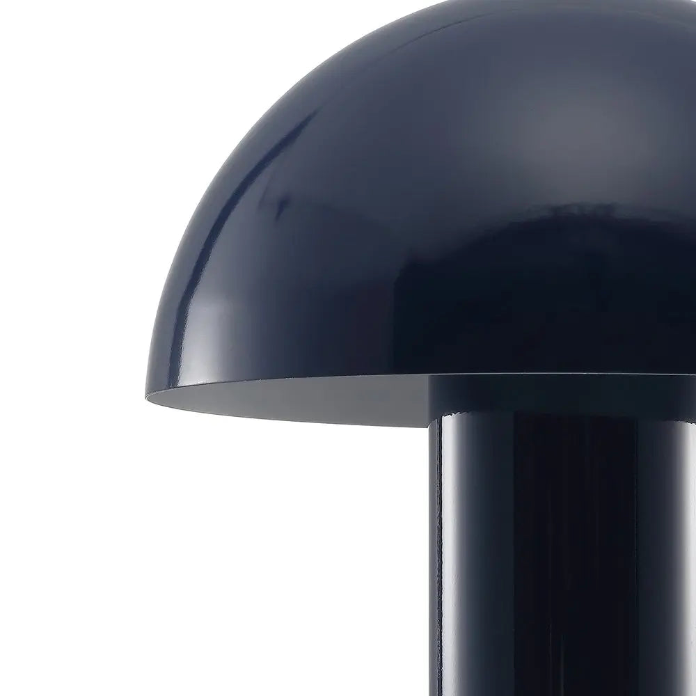 11" Blue Novelty USB Table Lamp LED With Globe Shade HomeRoots