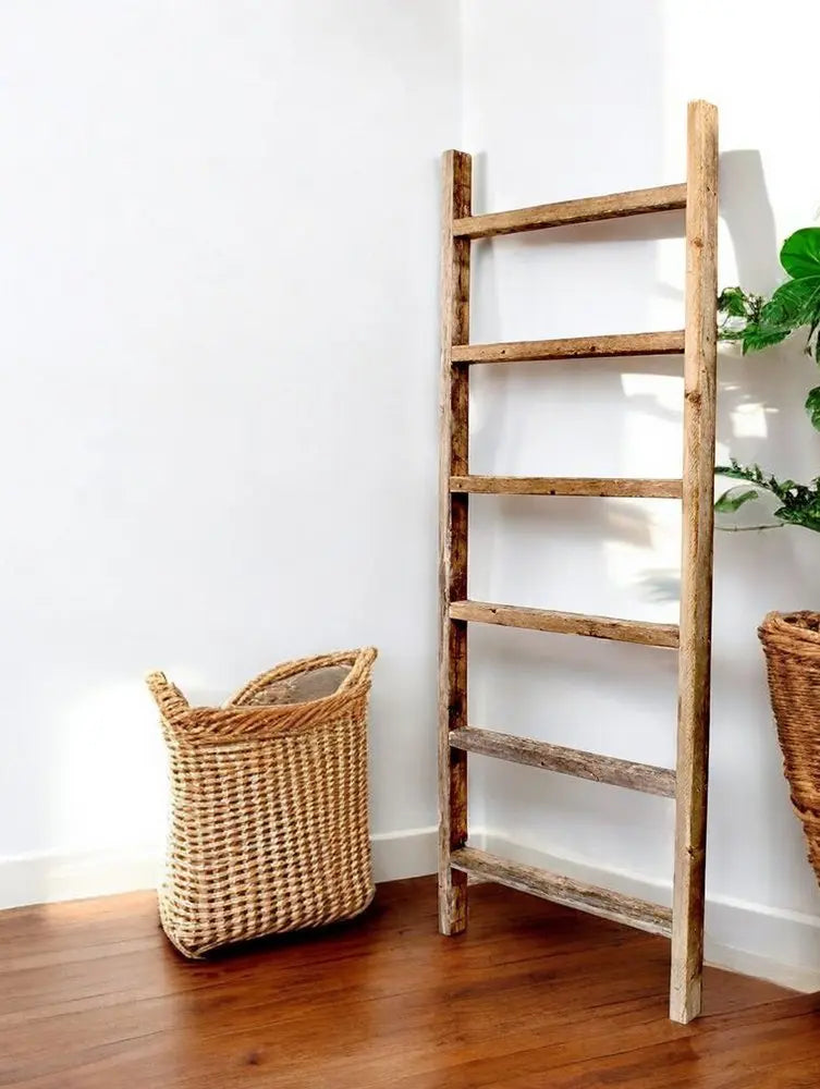 72" X 18" Gray Wood Hanging Dimensional Sculpture - NOBLE HOME INTERIORS