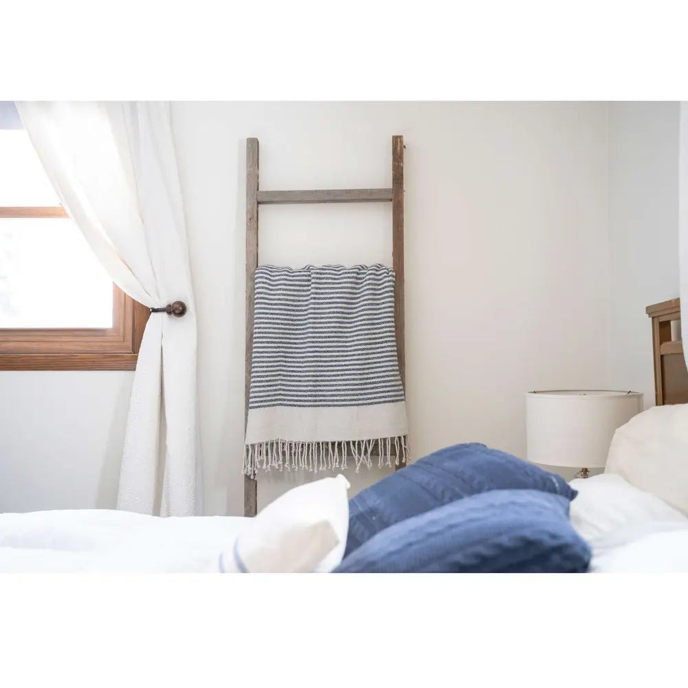 72" X 18" Gray Wood Hanging Dimensional Sculpture - NOBLE HOME INTERIORS