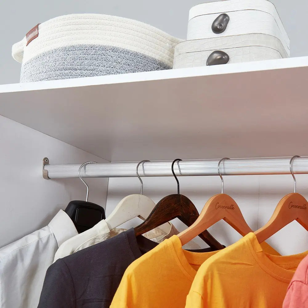 74" White Carved Geometric Two Door Two Drawer Combo Dresser - NOBLE HOME INTERIORS