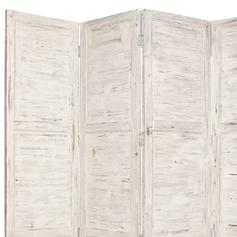 76" X 84" Black Wood Screen - NOBLE HOME INTERIORS