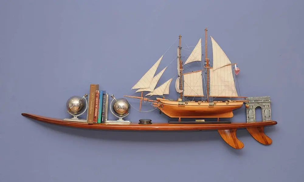 8" X 9" Brown Solid Wood Wall Decor - NOBLE HOME INTERIORS