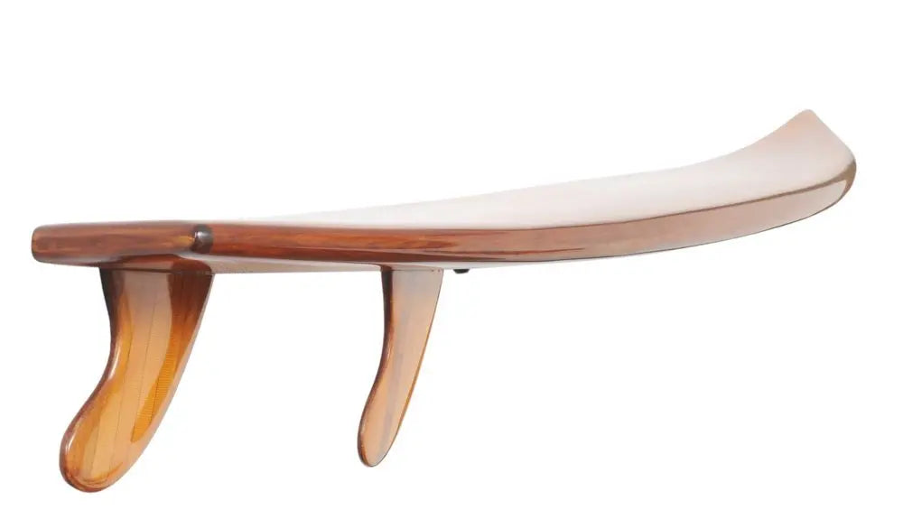 8" X 9" Brown Solid Wood Wall Decor - NOBLE HOME INTERIORS