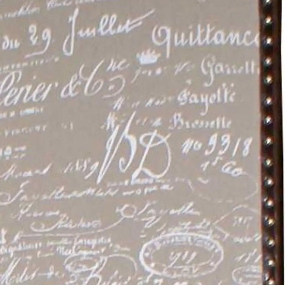 80 X 84 Tan Wood Galore Screen - NOBLE HOME INTERIORS