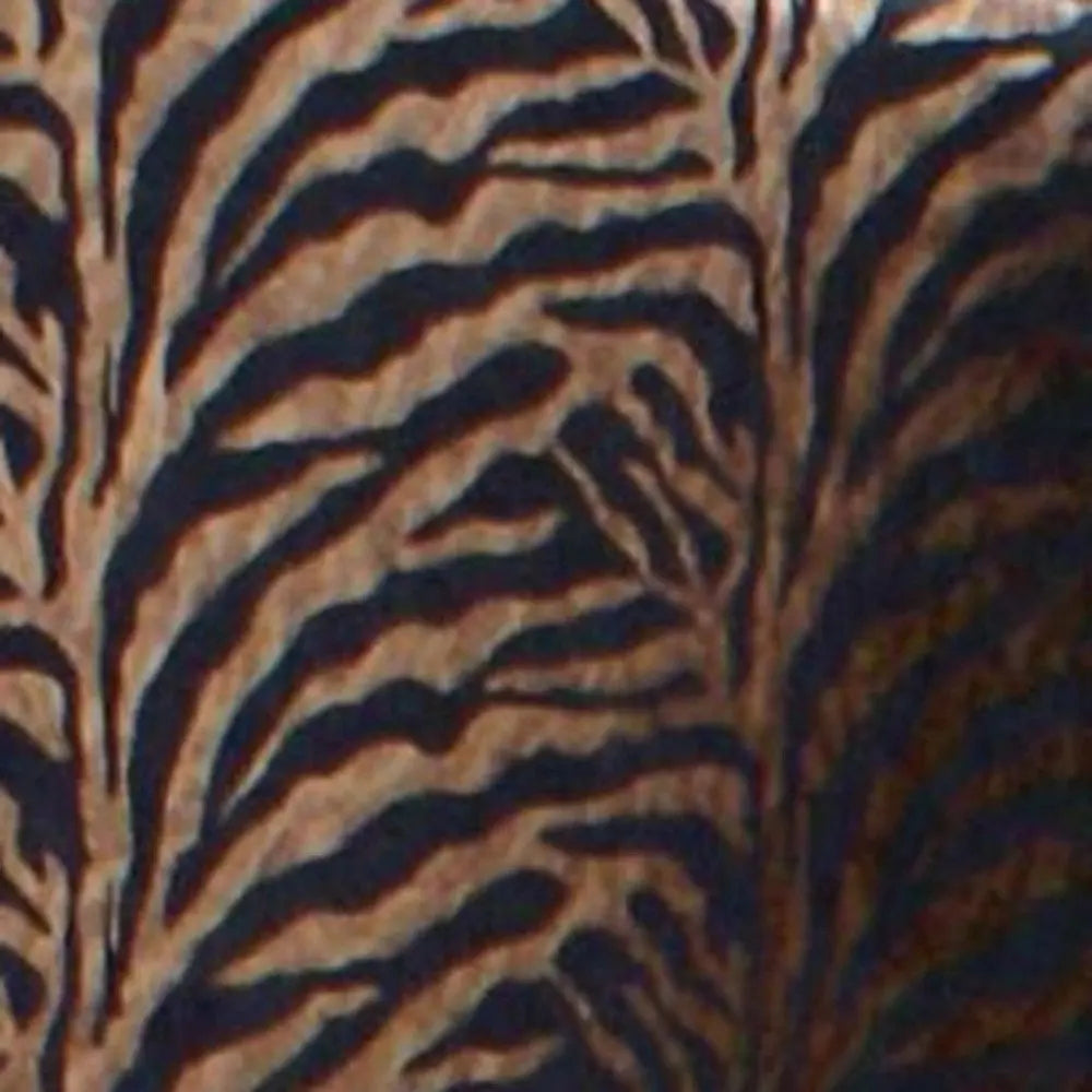 84 X 84 Bronze Wood & Fabric Screen - NOBLE HOME INTERIORS