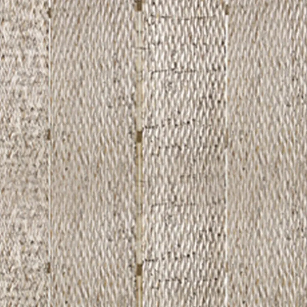 84" X 84" Silver Wood Screen - NOBLE HOME INTERIORS