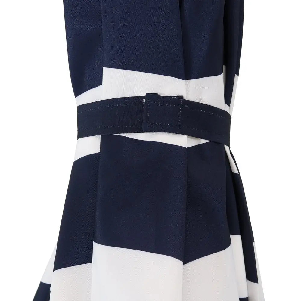 91" Dark Blue Polyester Octagonal Tilt Market Patio Umbrella - NOBLE HOME INTERIORS