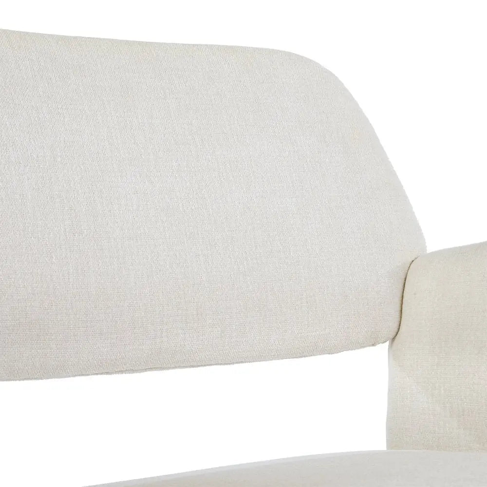 Beige and Black Adjustable Height Swivel Rolling Office Chair HomeRoots